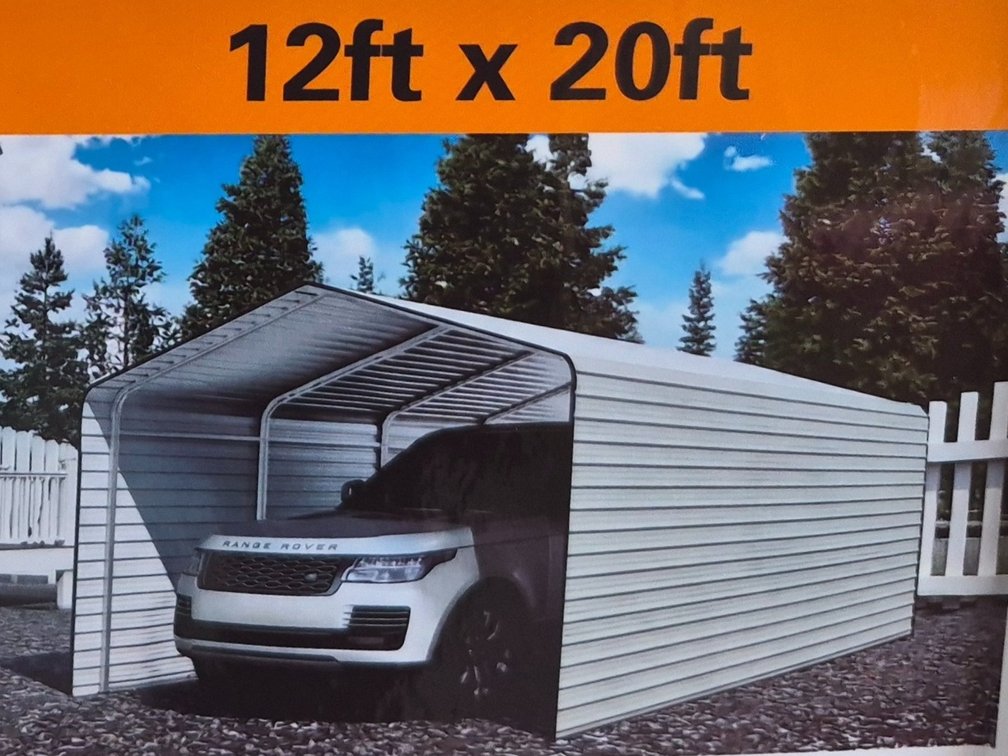 (12x20) High-End Carport