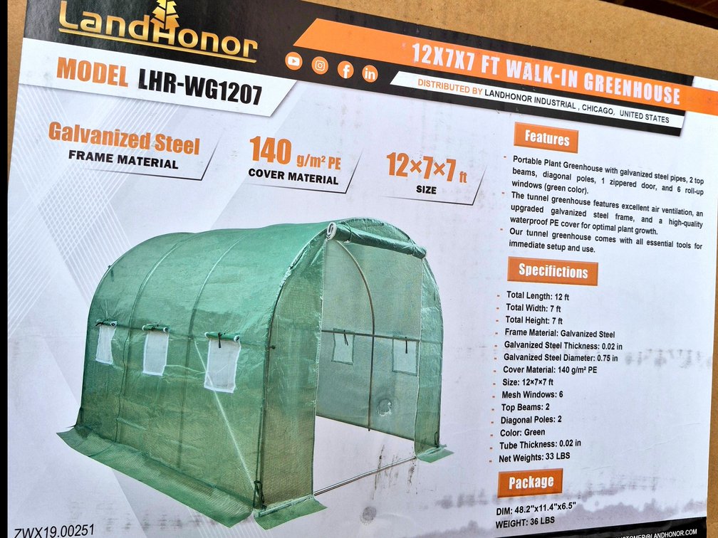 Tunnel greenhouse