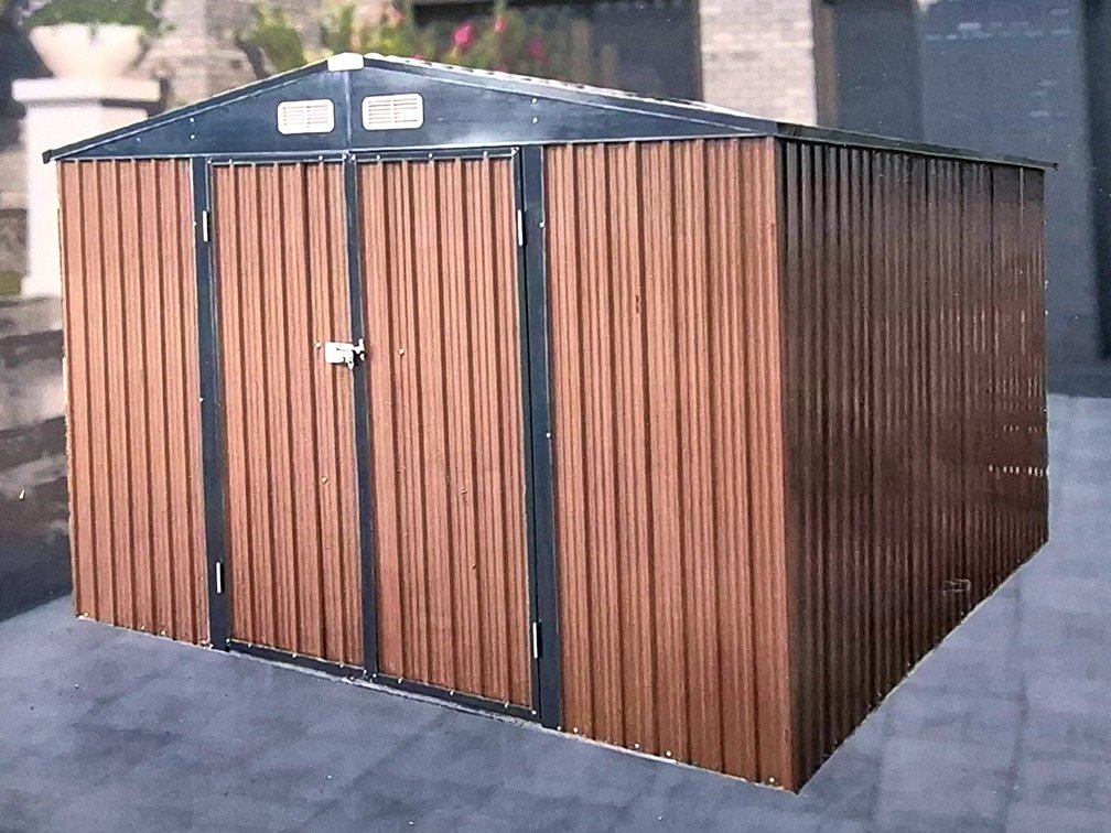 10x10 METAL SHED