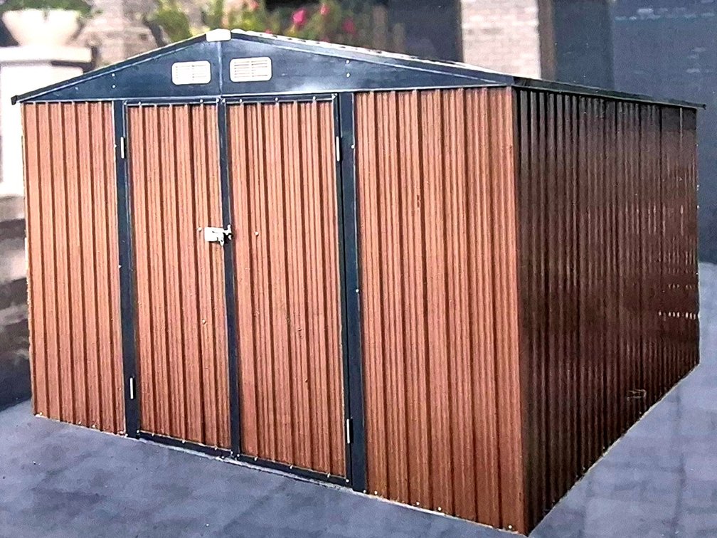 10x10 METAL SHED