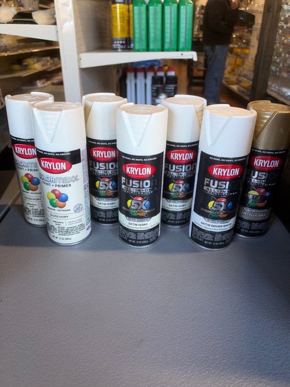 Lot of Krylon Spray Paint