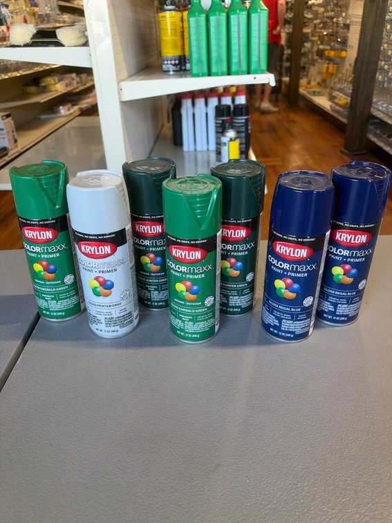 Lot of Krylon Spray Paint and Primer