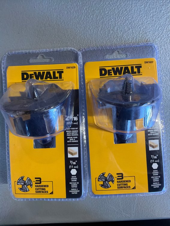 Lot of DeWalt Self-Feed Bits