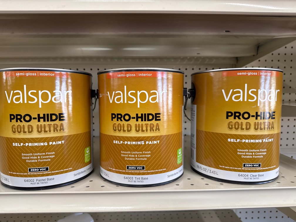 3 valspar semi gloss interior