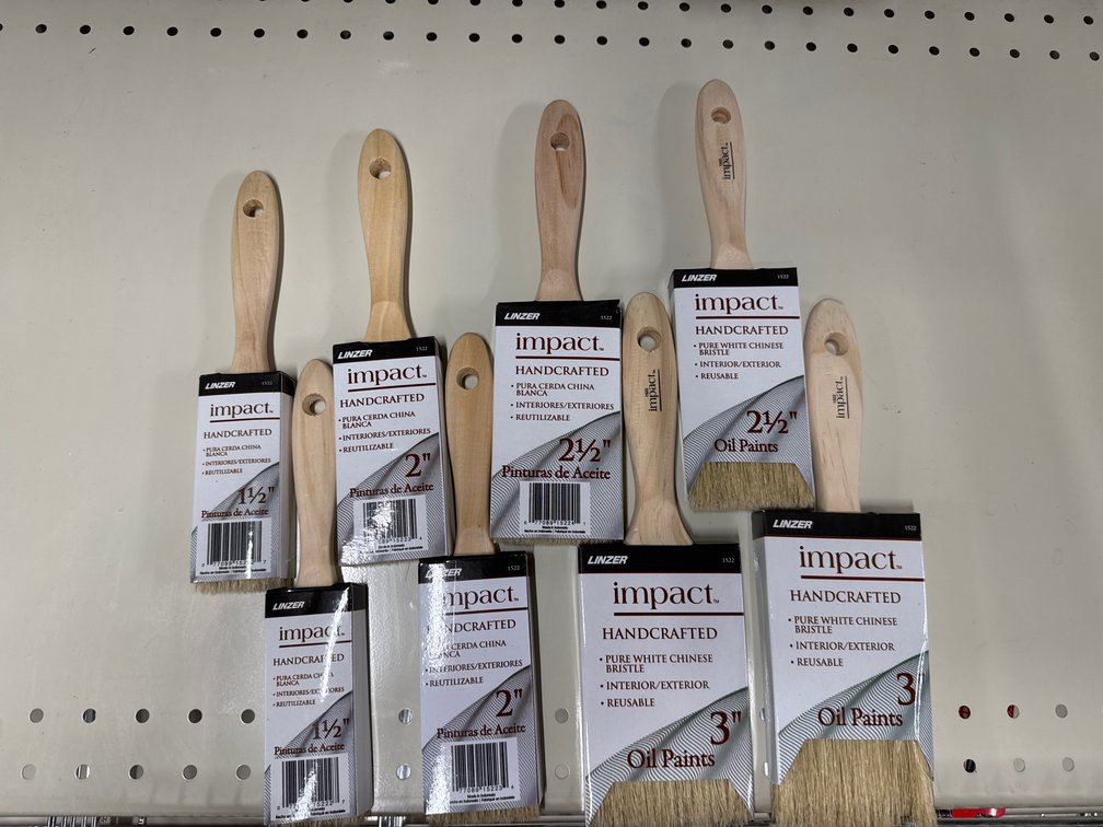 8 paintbrush lot