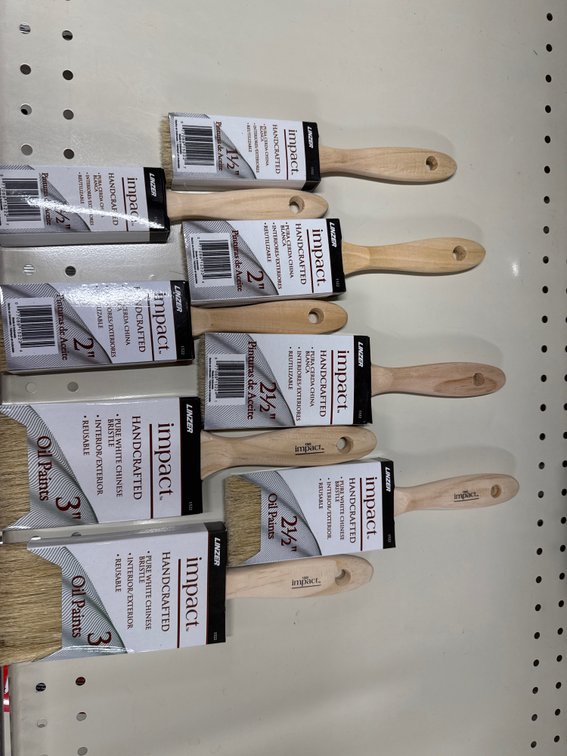 8 paintbrush lot