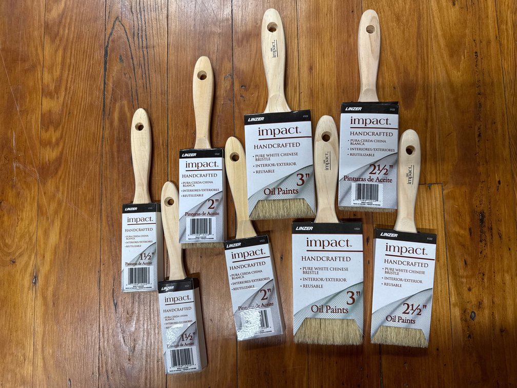 8 paintbrush lot