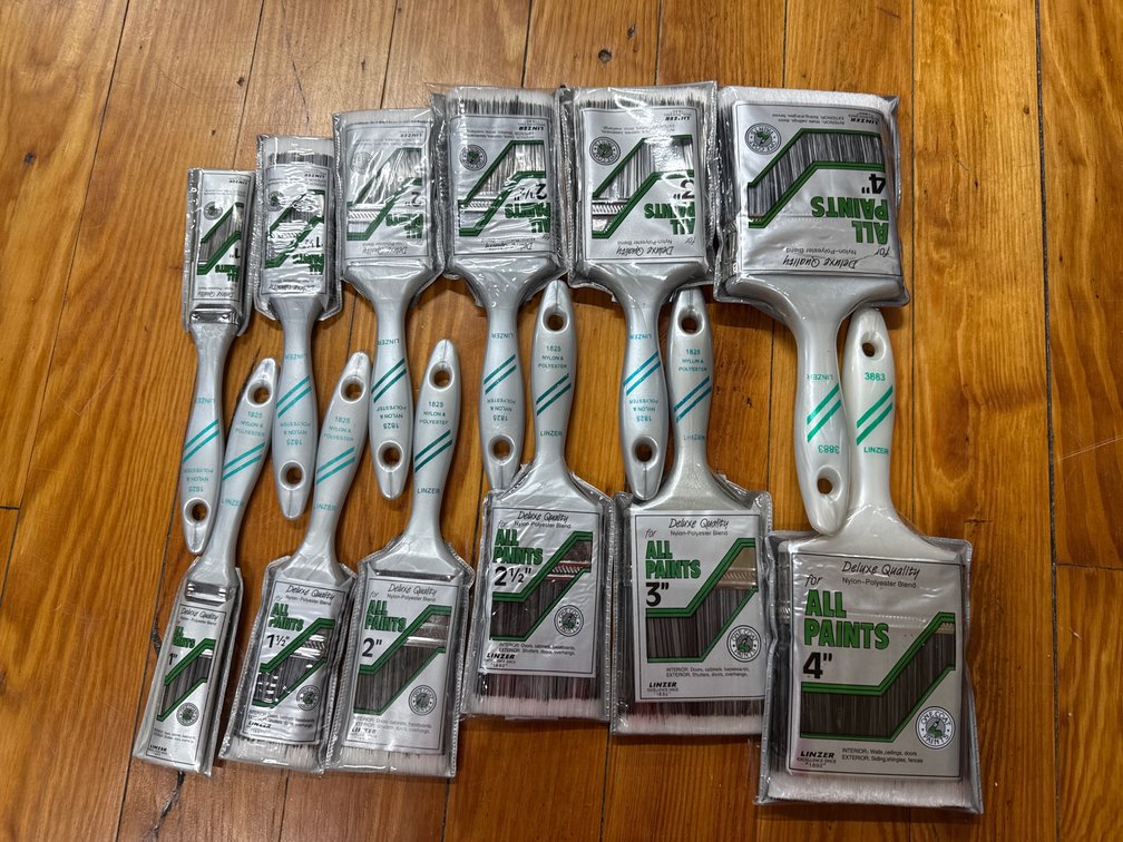 12 paintbrush lot