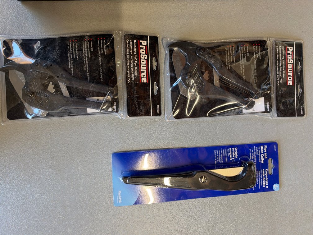 Lot of Pipe Cutters