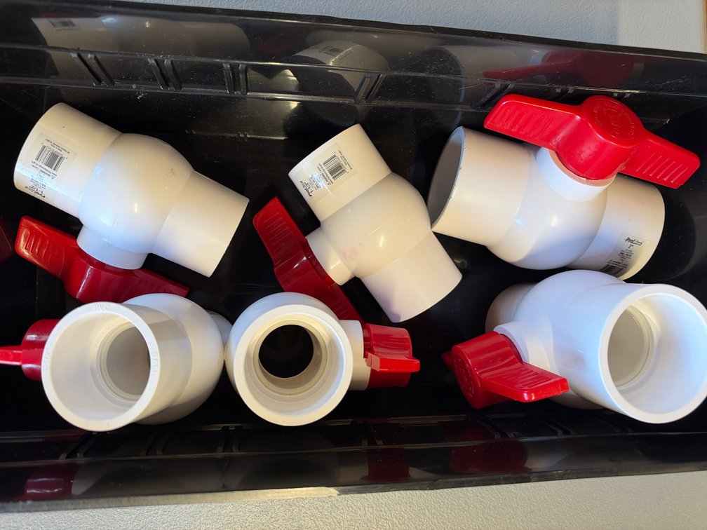Lot of Ball Valves