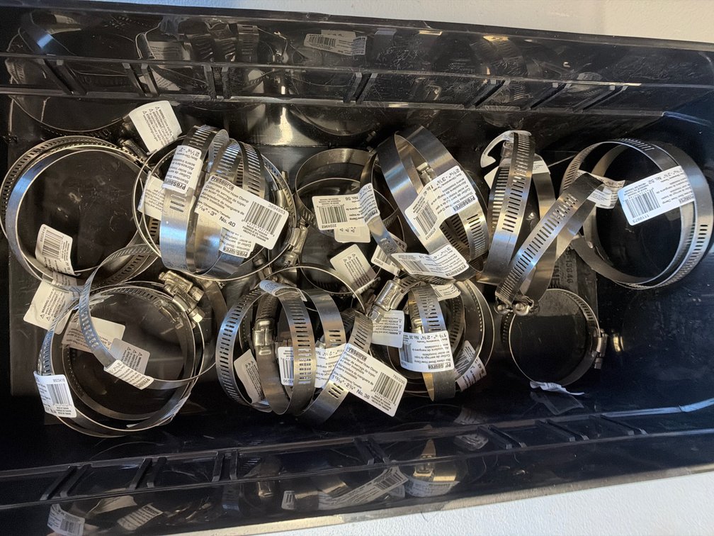 Lot of Hose Clamps