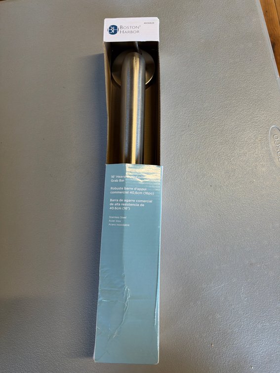 Boston Harbor 16” Stainless Steel Grab Bar