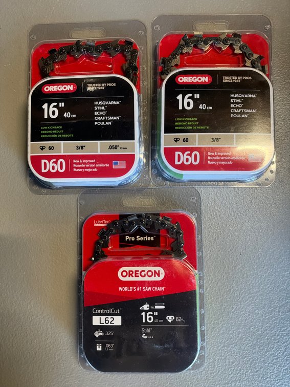 Lot of Oregon Saw Chains