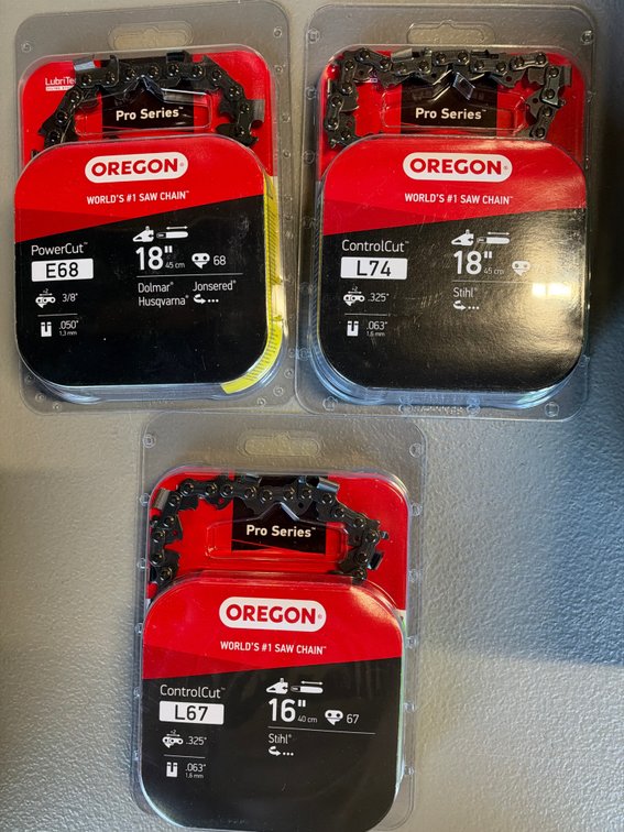 Lot of Oregon Saw Chains