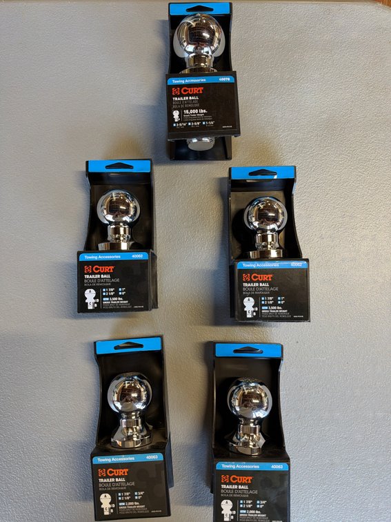 Lots of Trailer Balls