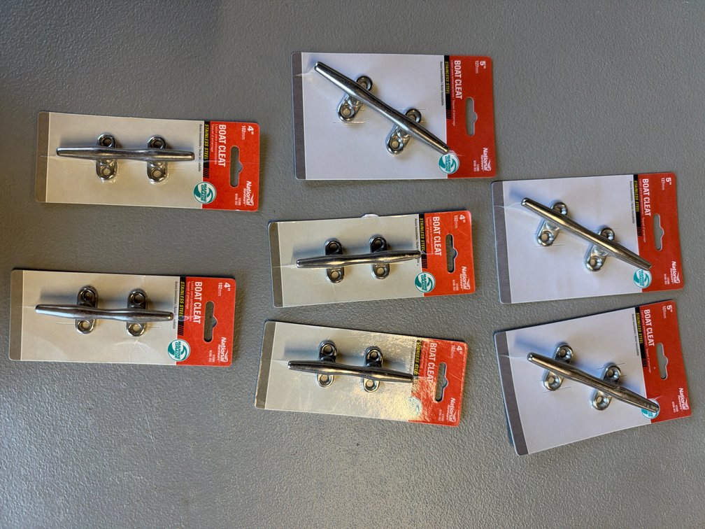 Lot of Boat Cleats