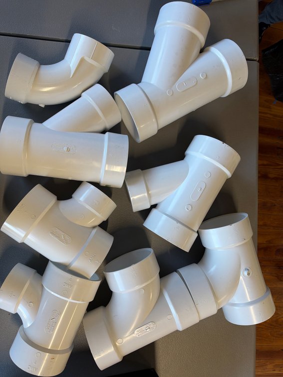 Lot of PVC Connectors