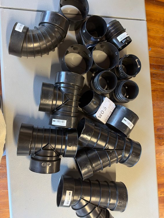 Lot of Black Connectors