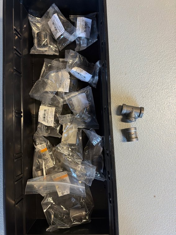 Lot of Coupling and Tees