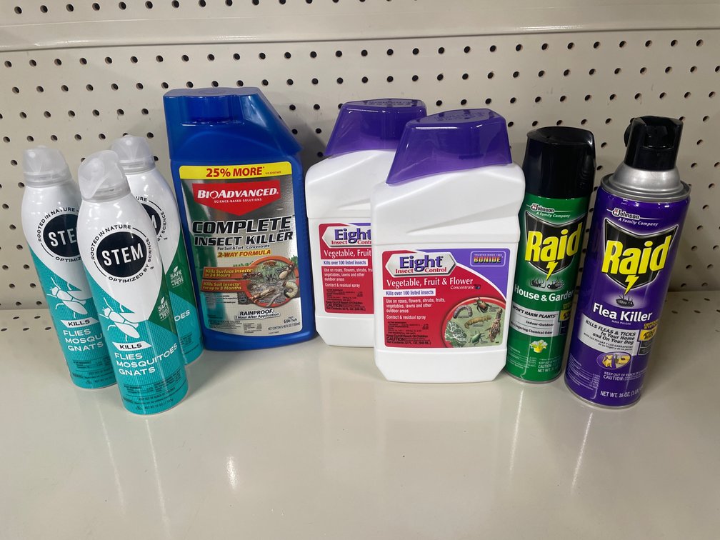 Lot of insect killer