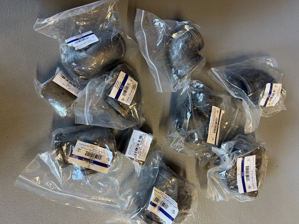 Lot of Coupling, Elbows, and Tees