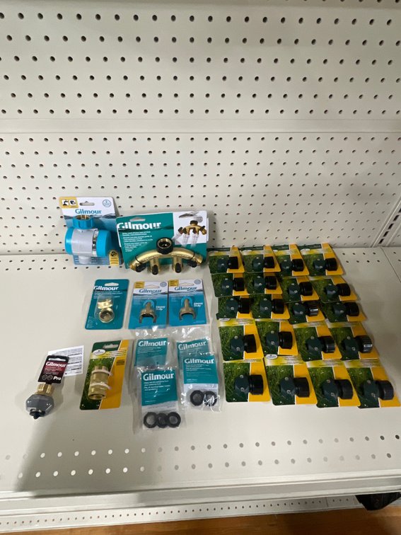Lot of mechanical timer/ hose attachments/ repair/ connector/ filters