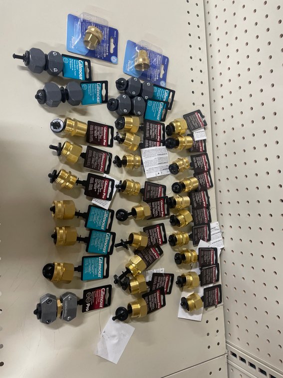 Lot of hose repair and connectors
