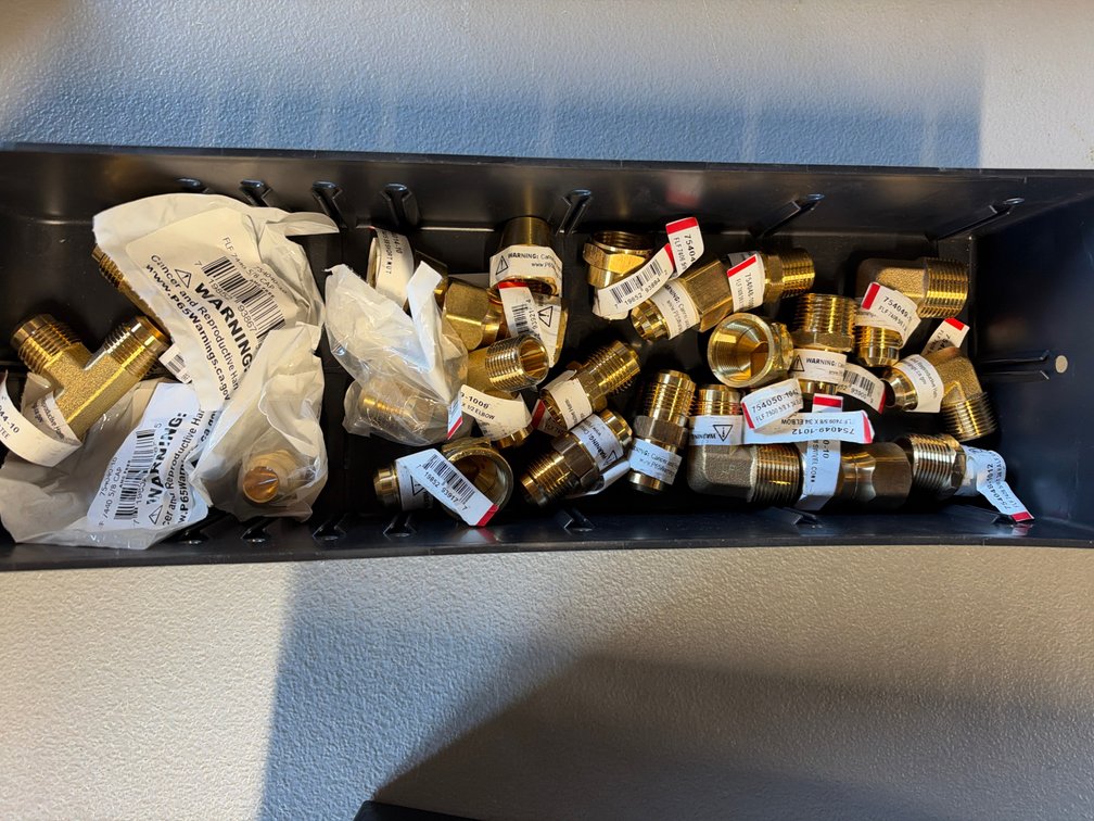 Lot of Brass Fittings