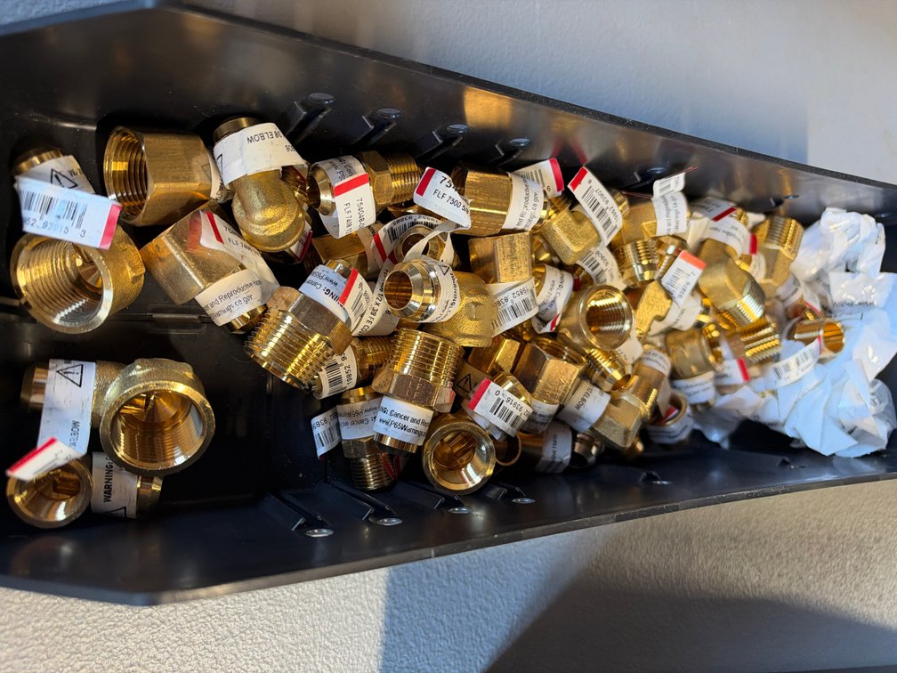 Lot of Brass Fittings