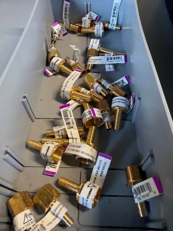 Lot of Brass Fittings
