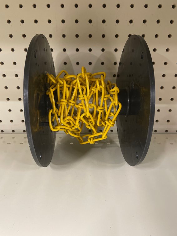 Lot of 2/0 Yellow double loop chain