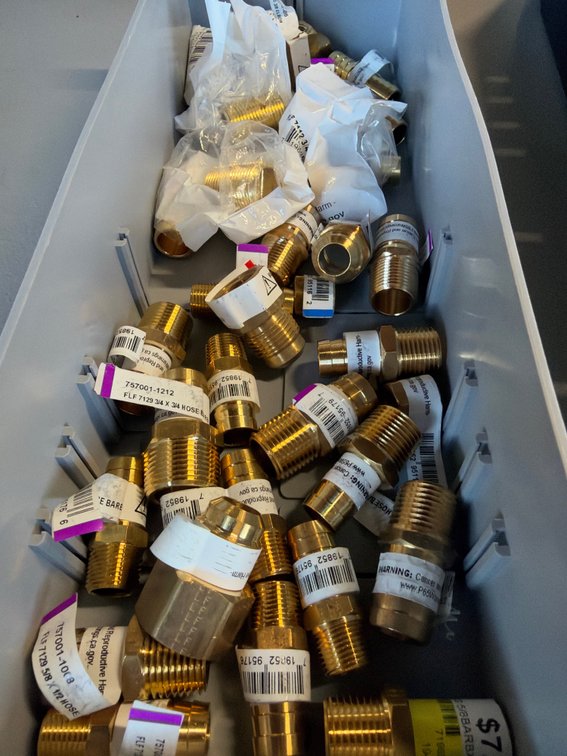 Lot of Brass Fittings