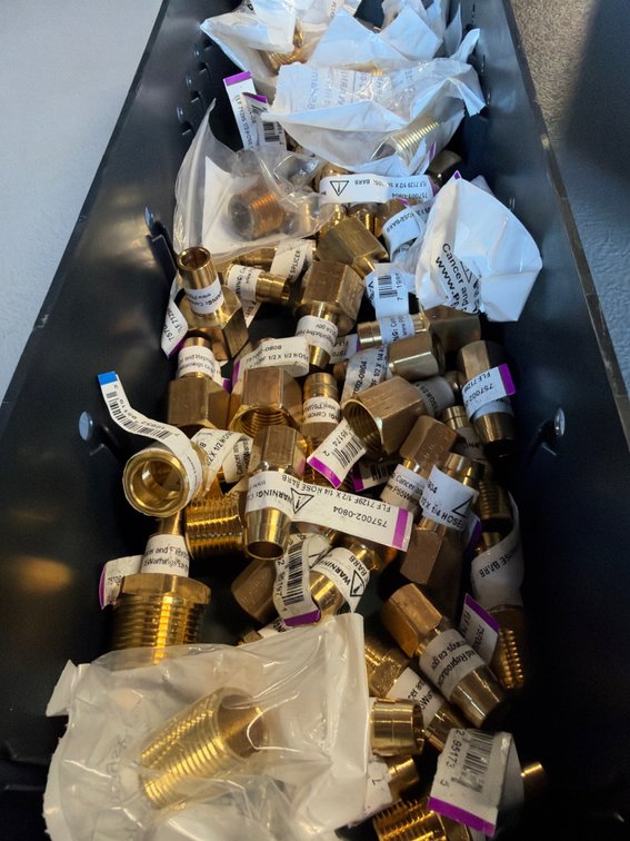 Lot of Brass Fittings