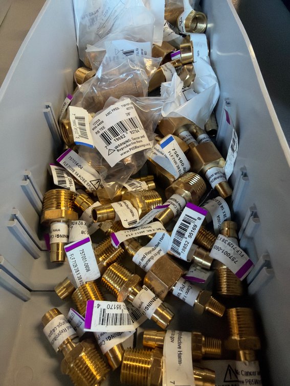 Lot of Brass Fittings