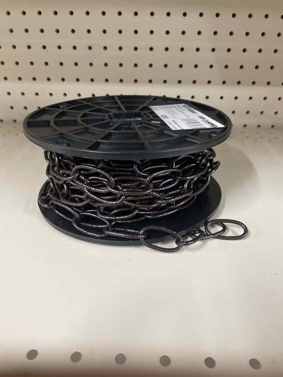 Lot of antique copper chain