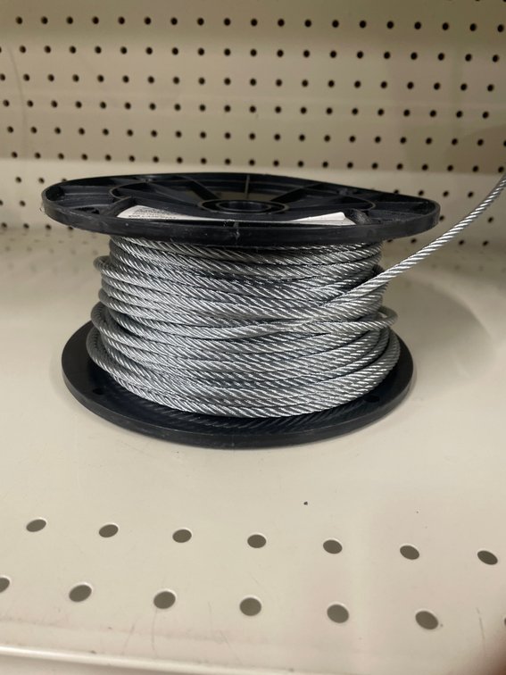 Lot of 3/16 cable galvanized