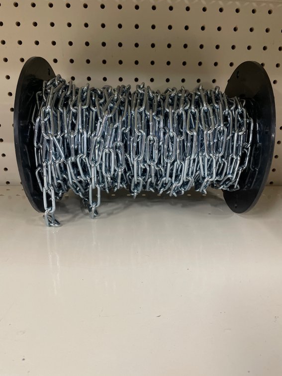 Lot of single coil chain