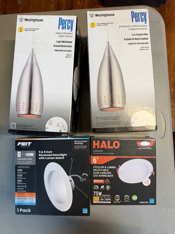 Lot of Light Fixtures