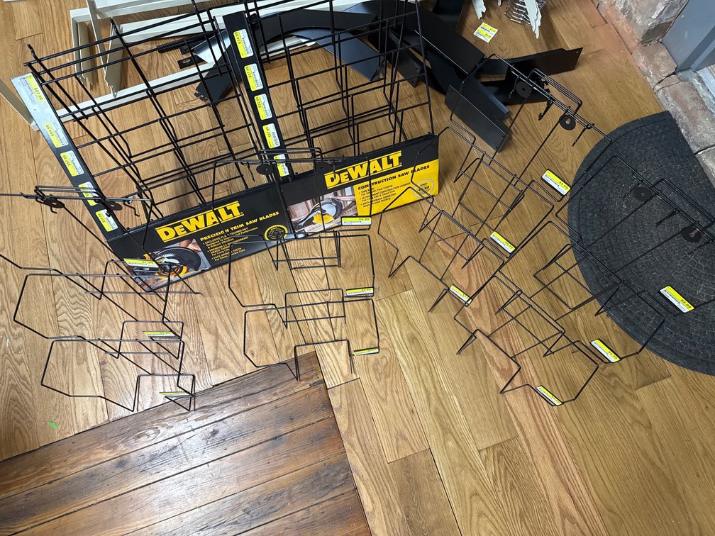 Lot of display racks