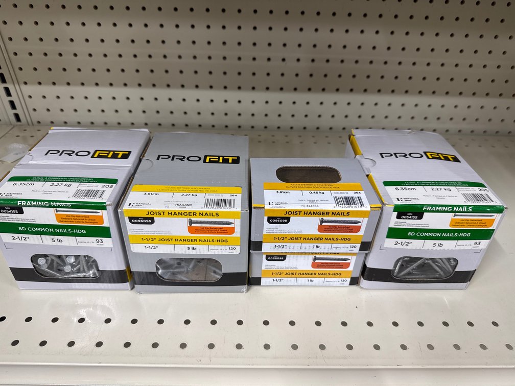 Lot of misc nails