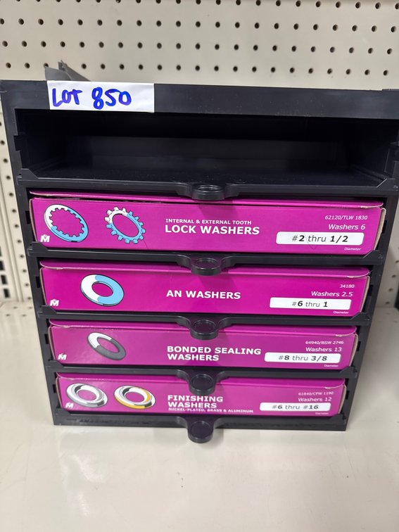 Lot of finishing washers