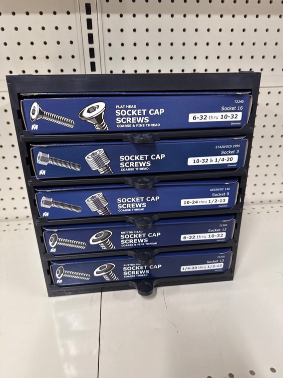 Lot of socket cap screws