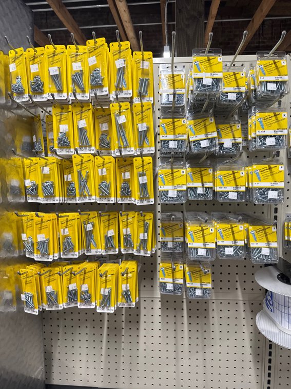 Lot of sheet metal screws