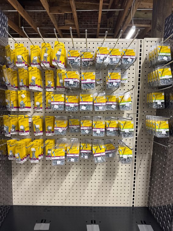 Lot of self drilling screws