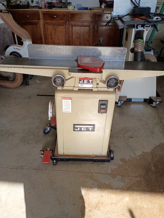 Jet 6-inch Long Bed Woodworking Jointer
