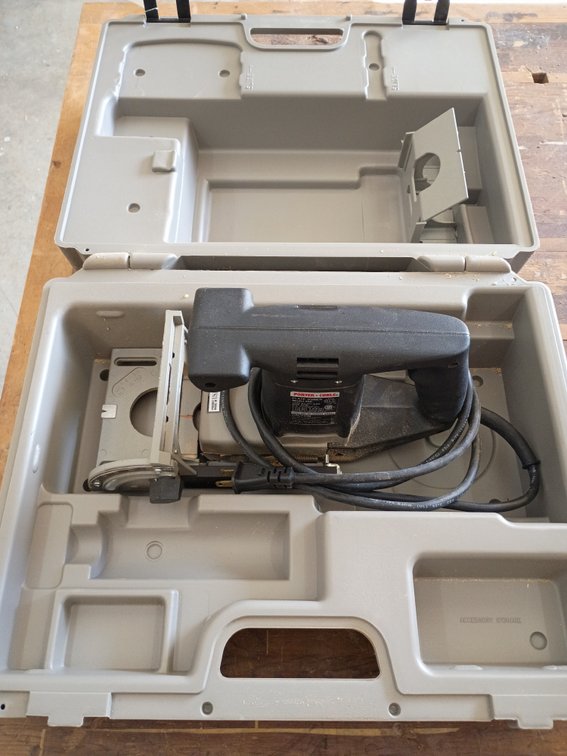 Porter-Cable Model 556 Plate Joiner corded power tool designed for woodworking