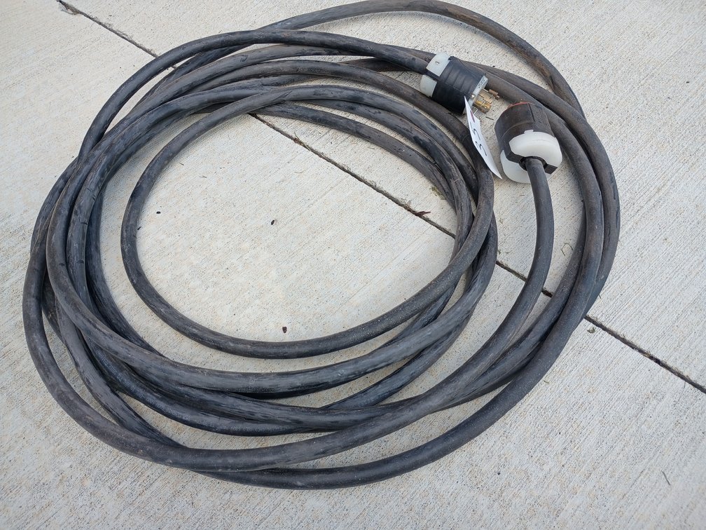 heavy-duty electrical power cable 20 ft
