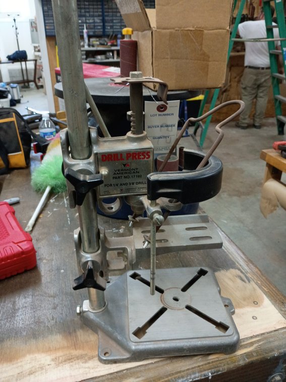 vintage Vermont American Drill Press Stand