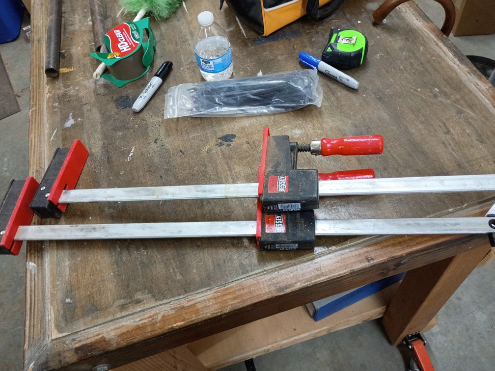 2 Bessey K Body REVO Jr. Parallel Clamps 24in.
