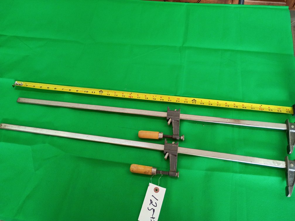 2 Pittsburgh f-clamps